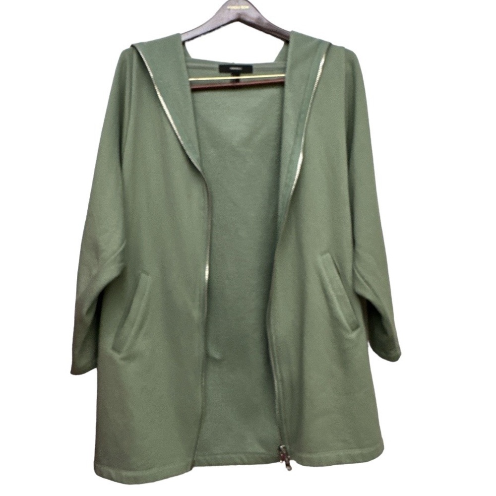 Forever 21 Green Hooded Jacket